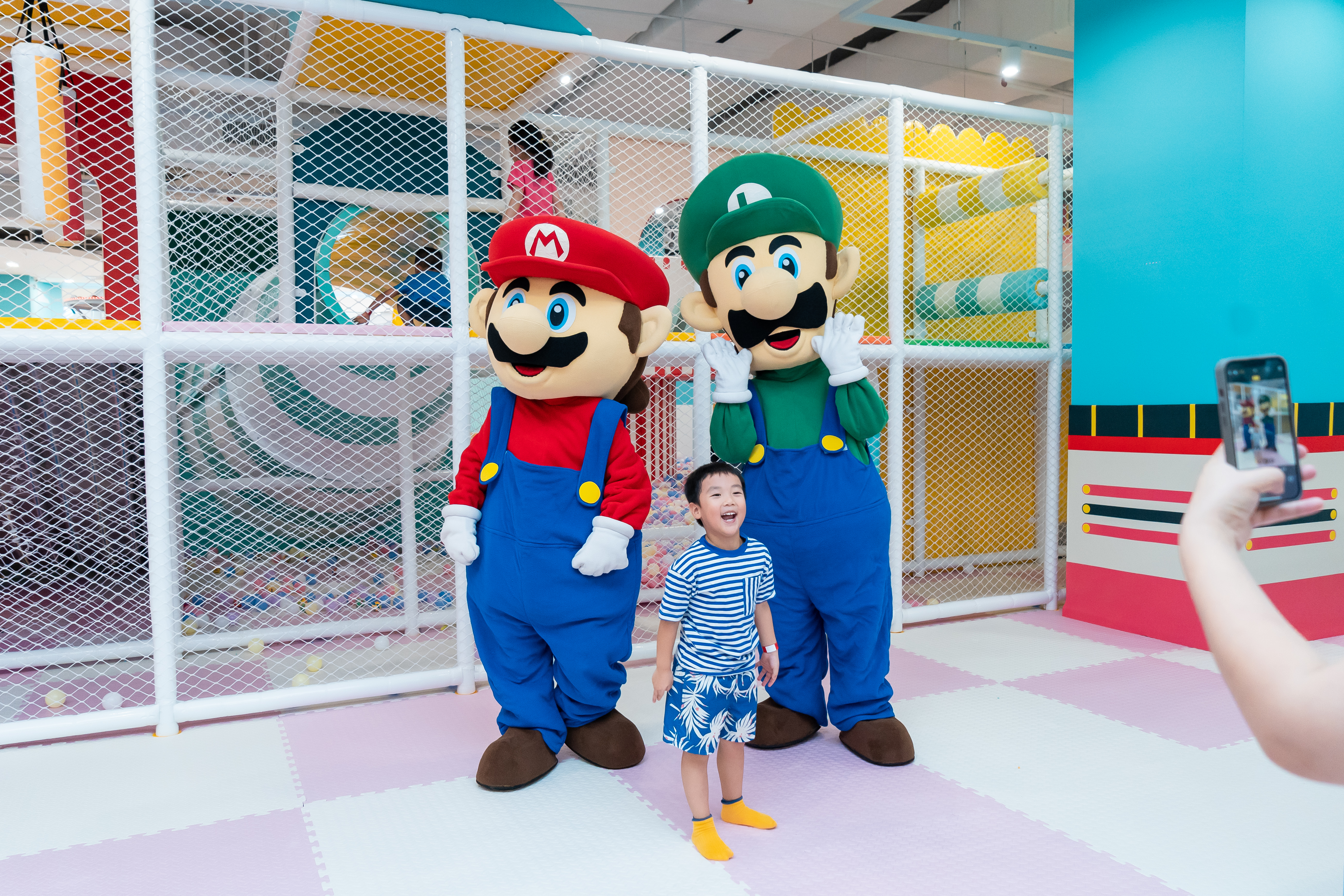 Mario With Kid